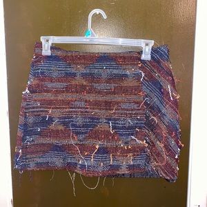 Colorful Mini Skirt